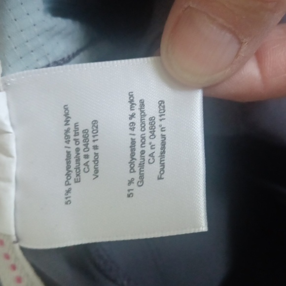 MEC Junior Size 14 Convertible Pants/Shorts Purple - Picture 7 of 8